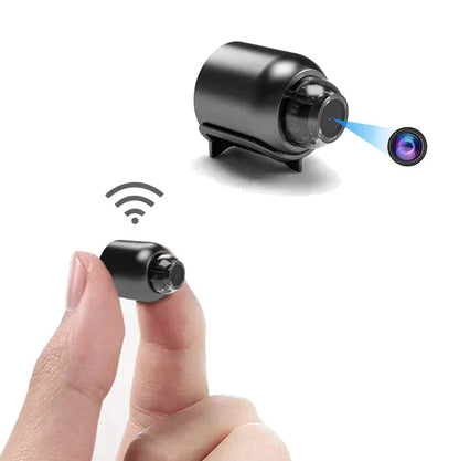 1080P HD Mini WiFi Camera – Baby Monitor, Indoor Security, Night Vision, Motion Detection, Audio & Video Recorder