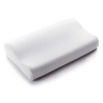 Contour Memory Foam Pillow with Washable Cover – Orthopedic Neck Support Pillow