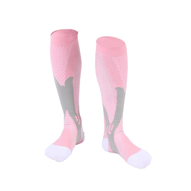 Compression Socks for Medical Varicose Veins – Knee-High Anti-Fatigue Nursing Stockings for Sports and Everyday Use