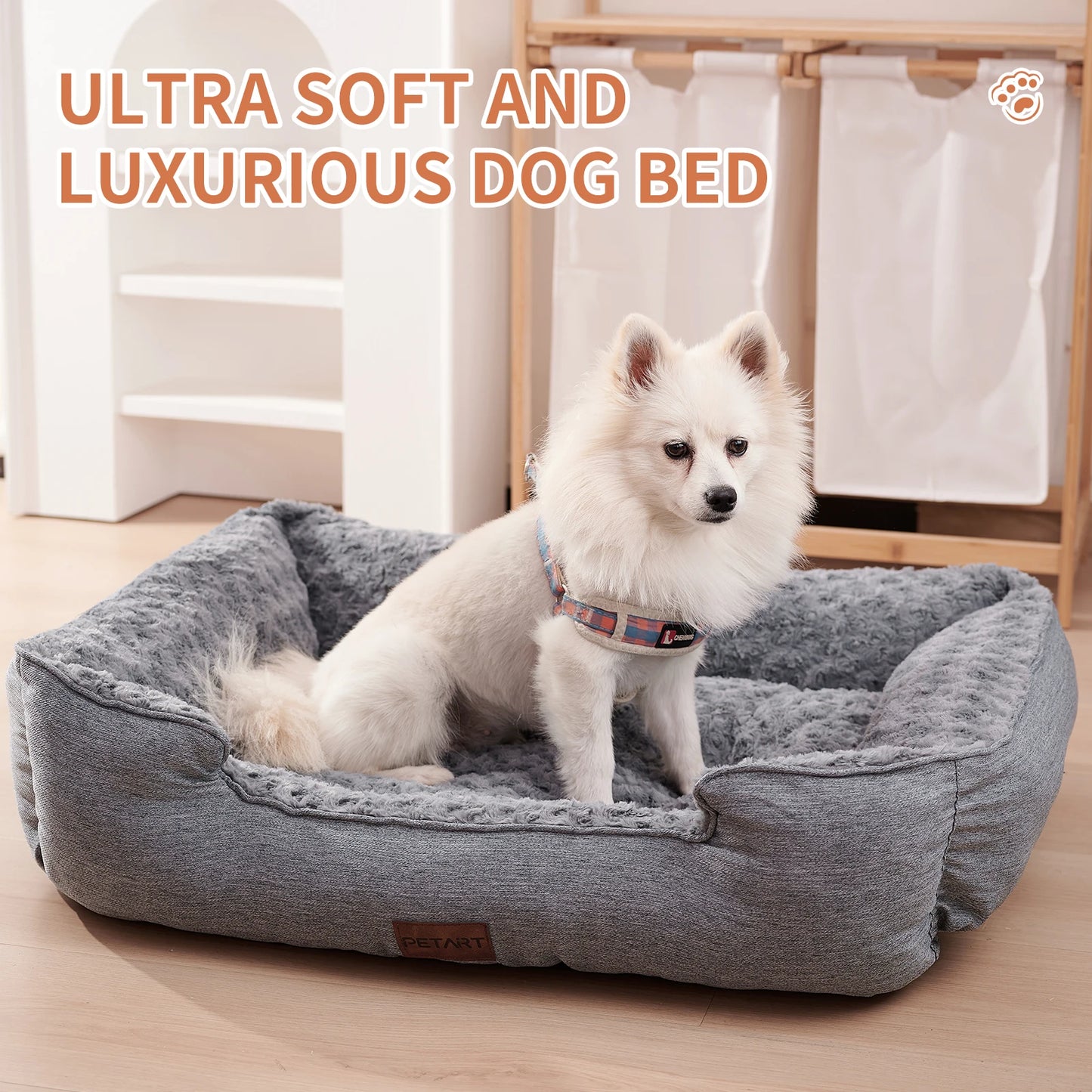 Orthopedic Dog Bed for Small, Medium, and Large Dogs – Thickened, Calming, and Supportive for Deep Sleep