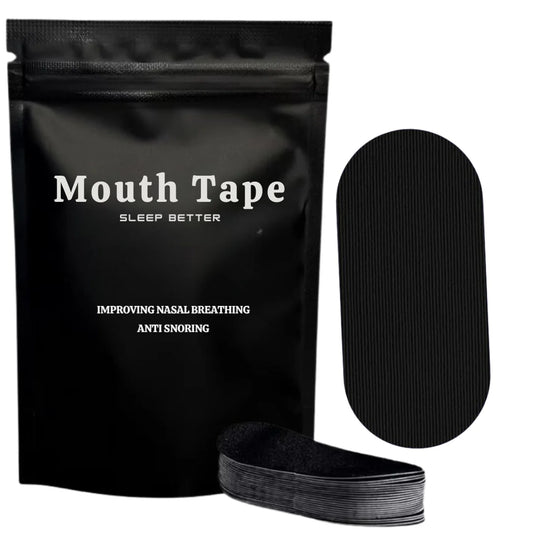 Anti-Snoring Mouth Tape – Hypoallergenic Sleep Strips for Nose Breathing