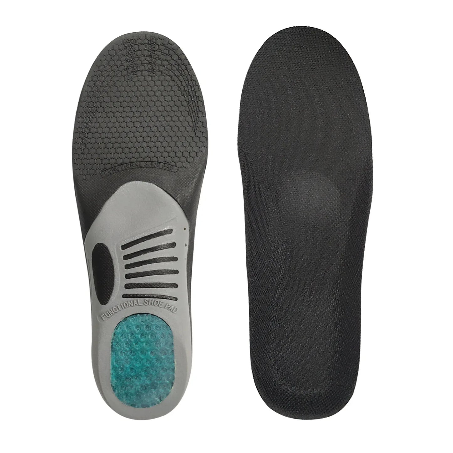 Orthopedic Arch Support Insoles for Flat Feet and Plantar Fasciitis – Shoe Inserts for Everyday Comfort